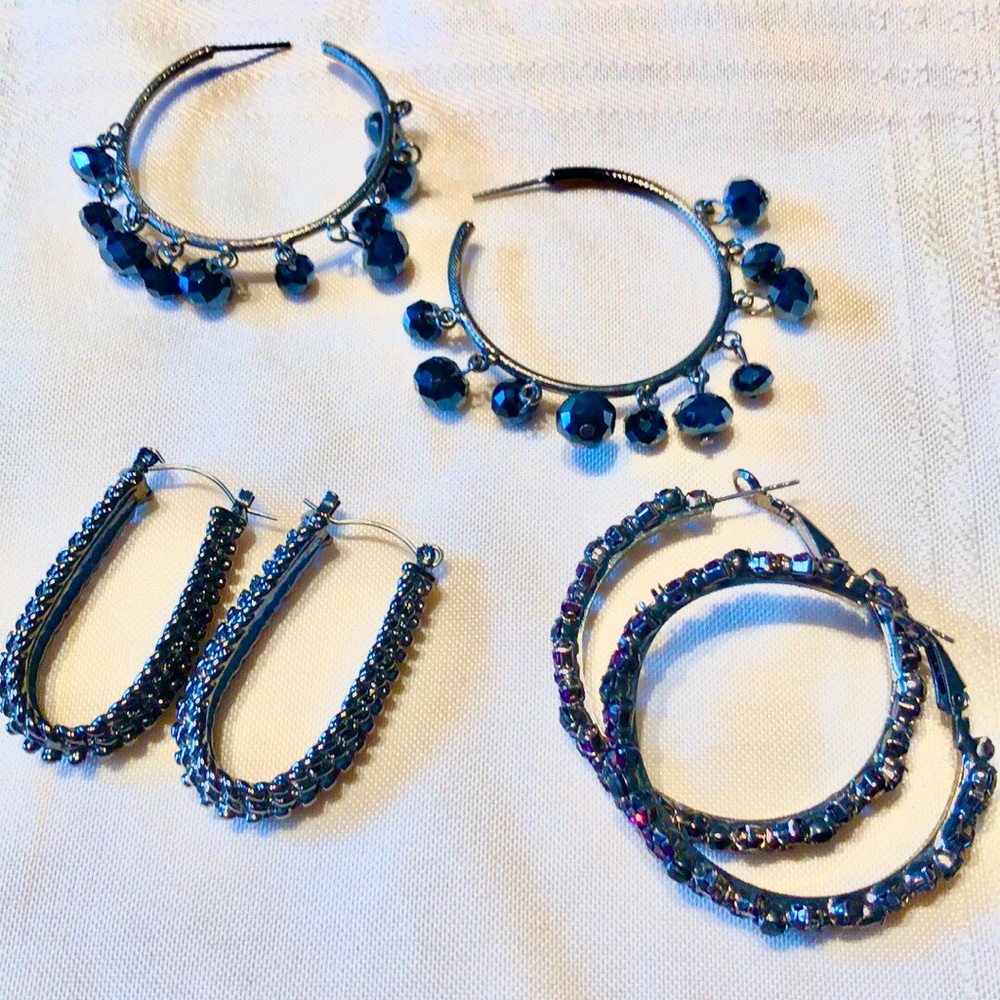 Simply Vera Wang Earrings pewter